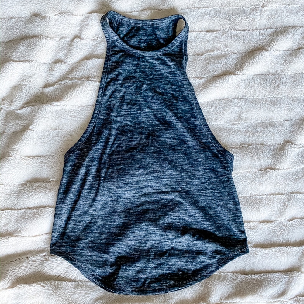 Long open sleeve tank